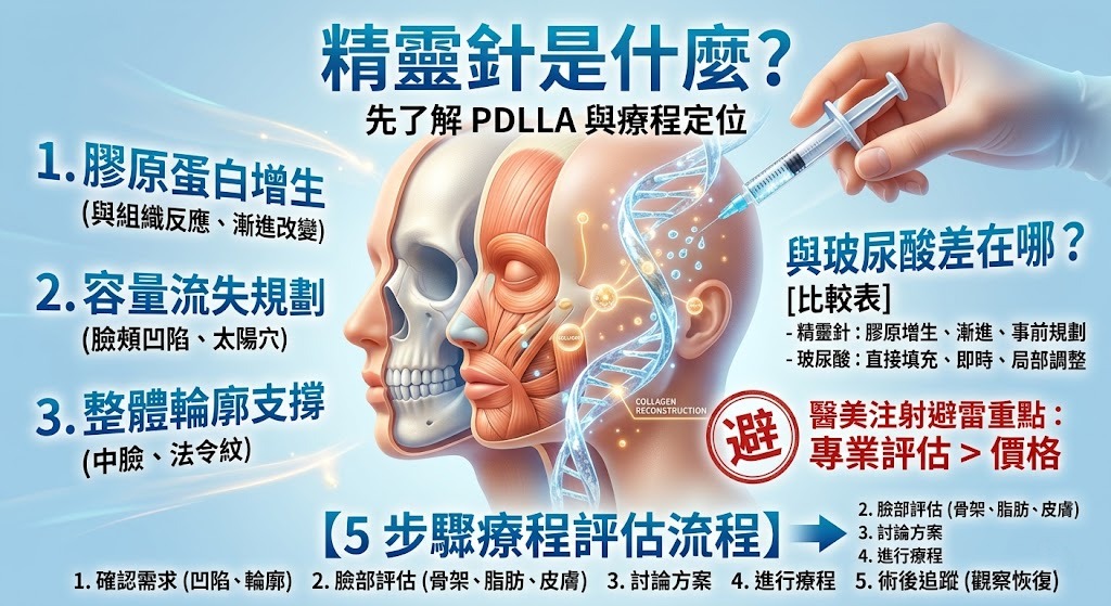 精靈針是什麼？PDLLA原理、適合族群、療程流程與注意事項完整指南